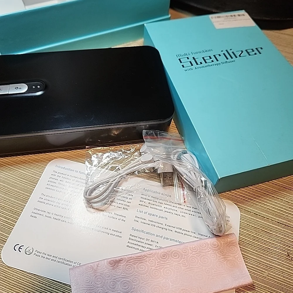Multifunction Mobile Phone Sterilizer Open Box